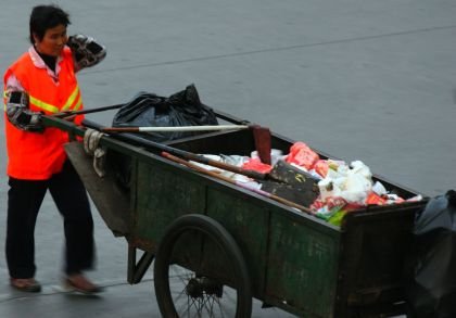 Handcarts have been a mainstay of solid waste management since the invention of the wheel.