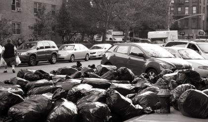 Street garbage soon fills our throughfares if not collected.